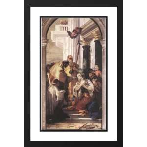  Tiepolo, Giovanni Battista 17x24 Framed and Double Matted 