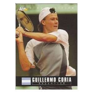 Guillermo Coria Tennis Card 