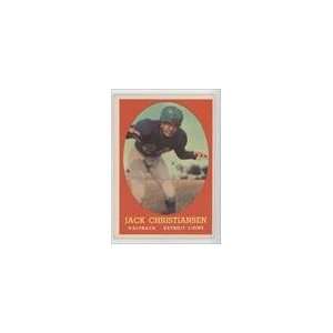  1958 Topps #70   Jack Christiansen Sports Collectibles