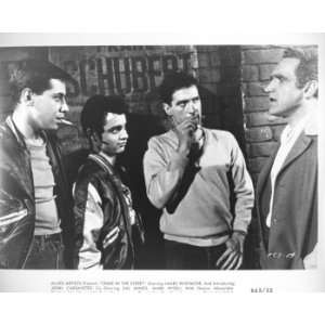 James Whitmore, John Cassavetes, & Sal Mineo 8x10 Re Issue 1965 Crime 
