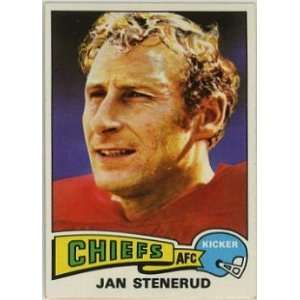  Jan Stenerud Kansas City Chiefs 1975 Topps #488 Football 