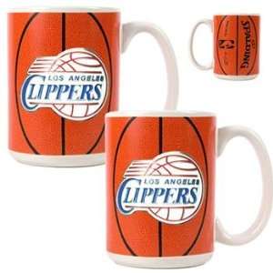  Los Angeles Clippers NBA Ball Ceramic Coffee Mug Set 
