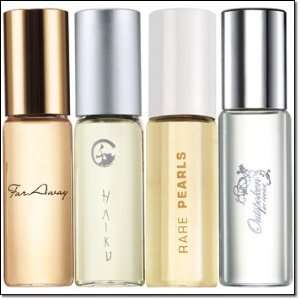 Avon Purse Spray Set, Far Away, Rare Pearls, Haiku, Outspoken By 