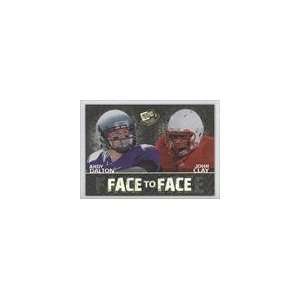   Pass Face to Face #FF15   Andy Dalton/John Clay Sports Collectibles