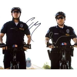  21 Jump Street Cast Jonah Hill and Channing Tatum Bicycle 