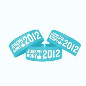 Joseph Kony 2012 (1pcs) Silicone Wristbands (Baby Blue)