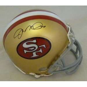  Joe Montana Autographed San Francisco 49ers Riddell Mini 