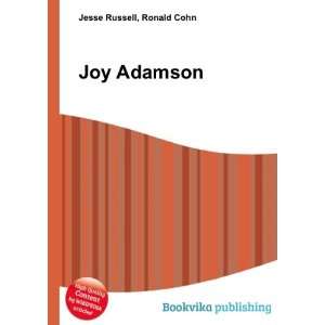  Joy Adamson Ronald Cohn Jesse Russell Books