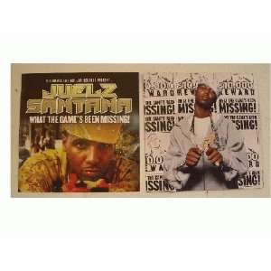 Juelz Santana Poster Flat What The Games Been Missing