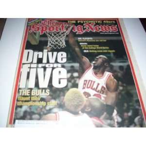  Michael Jordan June 2nd, 1997 Sporting News Collectible 