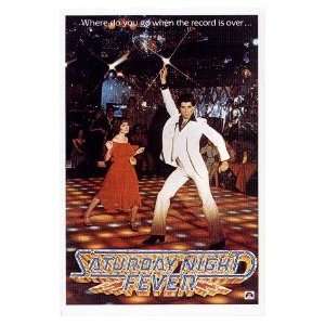  Saturday Night Fever Poster John Travolta 27x40 Movie 