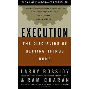   Getting Things Done By Larry Bossidy, Ram Charan, Charles Burck Books
