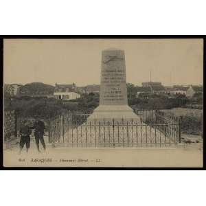  Baraques,monument Bleriot,Louis Bleriot,1872 1936
