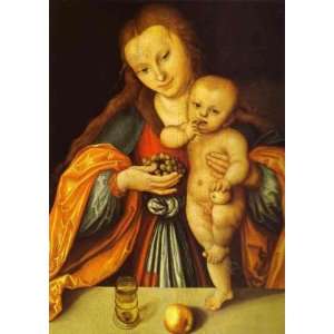 Hand Made Oil Reproduction   Lucas Cranach the Elder   24 x 34 inches 