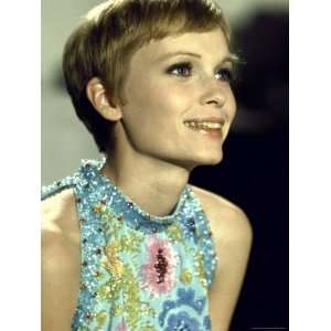  Actress Mia Farrow During Filming of the Motion Picture A 