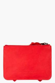 Proenza Schouler Ps1 Small Red Zip Wallet for women  