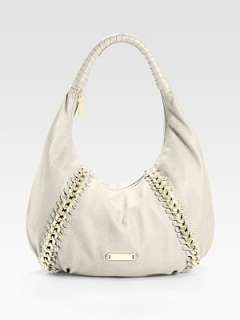 MICHAEL MICHAEL KORS   Studded ID Chain Large Hobo    