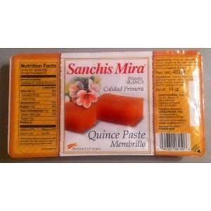 Membrillo (Quince Paste) Sanchis Mira   Product of Spain 14 oz  