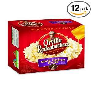 Orville Redenbachers Gourmet Popping Corn, Pour Over Movie Theater 