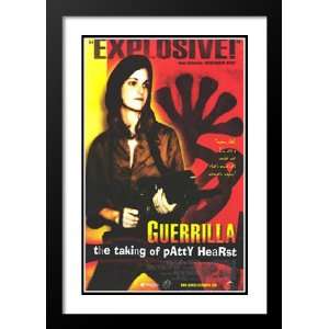 Guerrilla Patty Hearst 32x45 Framed and Double Matted Movie Poster 