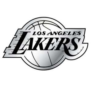 Licened NBA Chrome Emblem Los Angeles Lakers  
