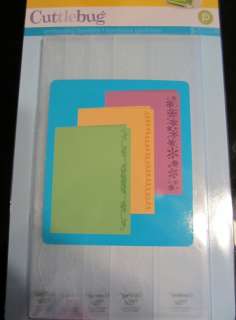 Cuttlebug Embossing Folders 7 WINTER BORDERS 5 Pk fits Sizzix 