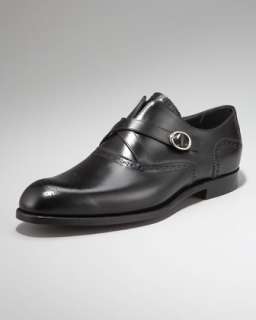 Barker Black Leather Loafer  