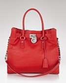    MICHAEL Michael Kors Hamilton Chain Leather Tote 