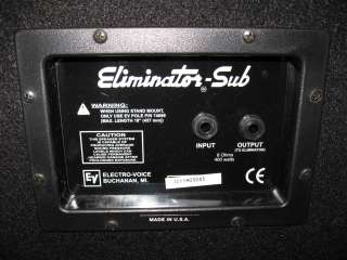 Electro Voice Eliminator i Pro Subwoofer  