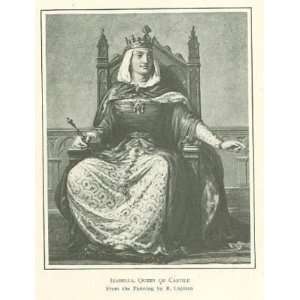  1912 Queen Isabella of Spain Medina Del Campo Segovia 