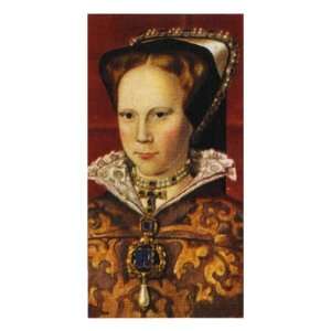  Queen Mary I portrait (Reigned 1553   1558) Premium Giclee 