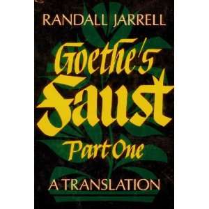   Translation Johann Wolfgang von Goethe, Randall Jarrell Books