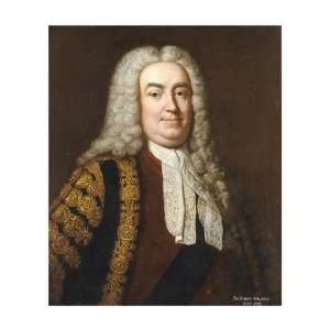   Van Loo   Portrait Of Sir Robert Walpole Giclee Canvas