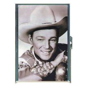 ROY ROGERS GREAT COWBOY PHOTO ID CREDIT CARD WALLET CIGARETTE CASE 