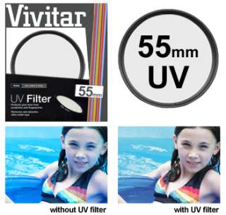 Vivitar 55mm UV Filters