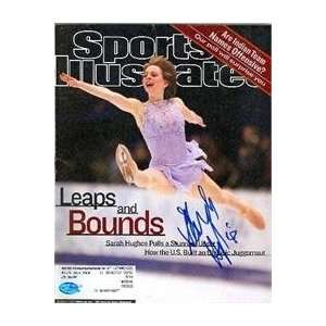 Sarah Hughes autographed Sports Illustrated Magazine (Figure Skating 