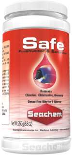 SeaChem Safe Removes Chlorine Chloramine Ammonia 4 kg  