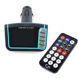 Wireless Car MP4 Player LCD FM Transmitter With Remote  