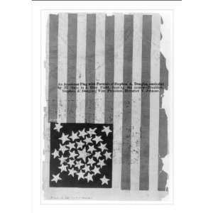  Historic Print (L) [American flag campaign banner for Stephen 