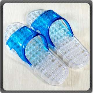 NEW Unisex Foot Hollow Ball Massage Sandals Slippers M  