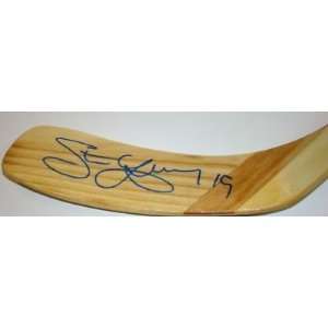 Steve Yzerman Autographed Stick   Full Size EASTON JSA   Autographed 