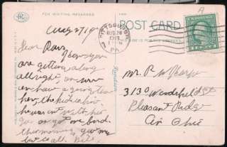   National Tube Company Blast Furnaces Vtg Postcard Old 1919 PC  