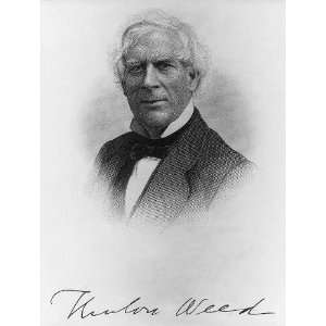 Thurlow Weed,1797 1882,New York newspaper publisher,NY