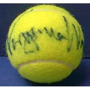 Virginia Wade Autographed Tennis Ball