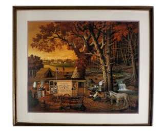 Charles Wysocki Limited Edition Signed Lithograph The Memory Maker 