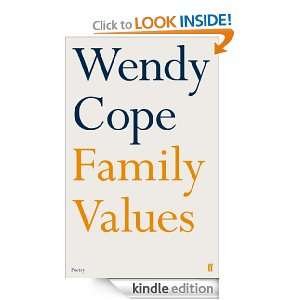 Family Values Wendy Cope  Kindle Store