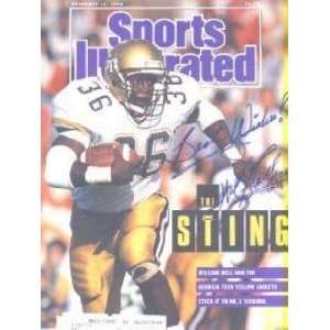 William Bell autographed Sports Illustrated Magazine (Georgia Tech)