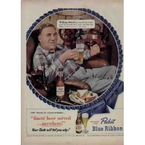 WILLIAM BENDIX, living The Life of Riley in his San Fernando Valley 