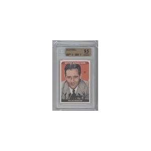  2007 Sportkings #39   Willie Mosconi BGS GRADED 9.5 
