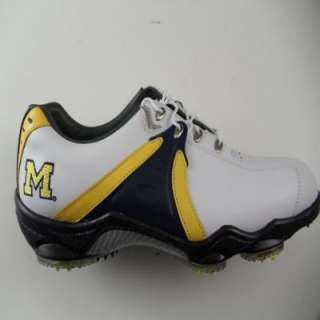 Footjoy MyJoys Dryjoys Golf Shoes Michigan Wolverines  